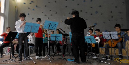 L'orchestre de l'Ecole de Musique Guy Candeloro